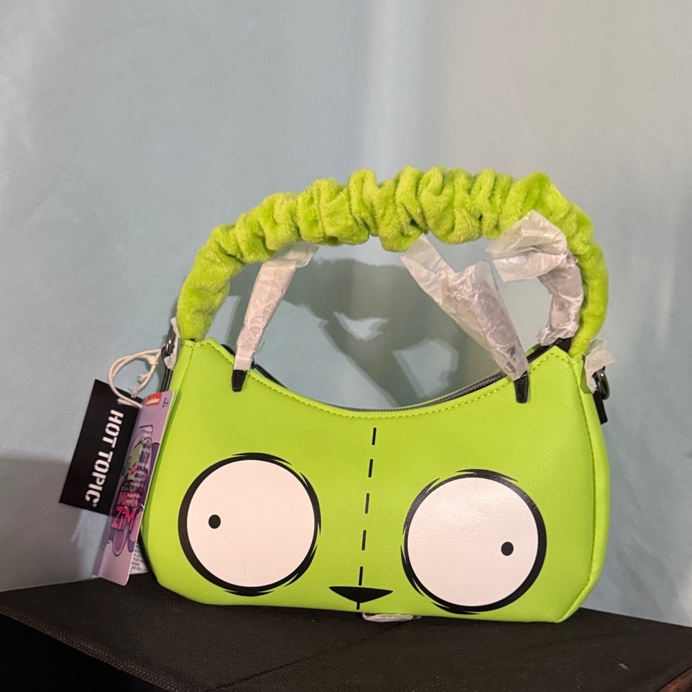 Loungefly Green Invader Zim Crossbody Bag